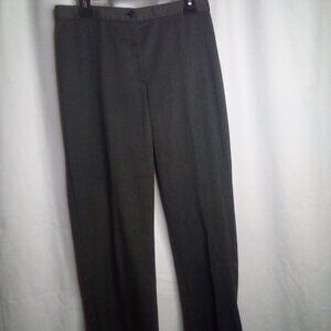 Briggs New York Dress Pants Women 10 Classic Career Straight Black Gray